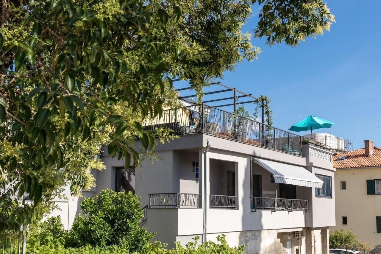 Boutique Triple House With Garden & Roof Terrace Villa Сплит Екстериор снимка