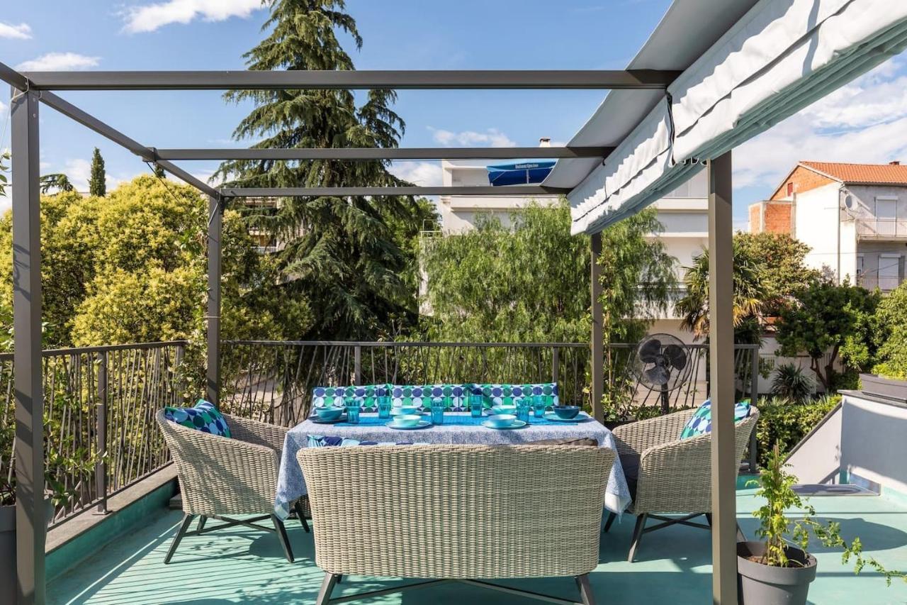 Boutique Triple House With Garden & Roof Terrace Villa Сплит Екстериор снимка